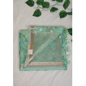 Organza thread work (green)