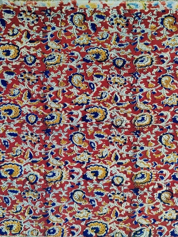 Kalamkari Print Cotton Fabric