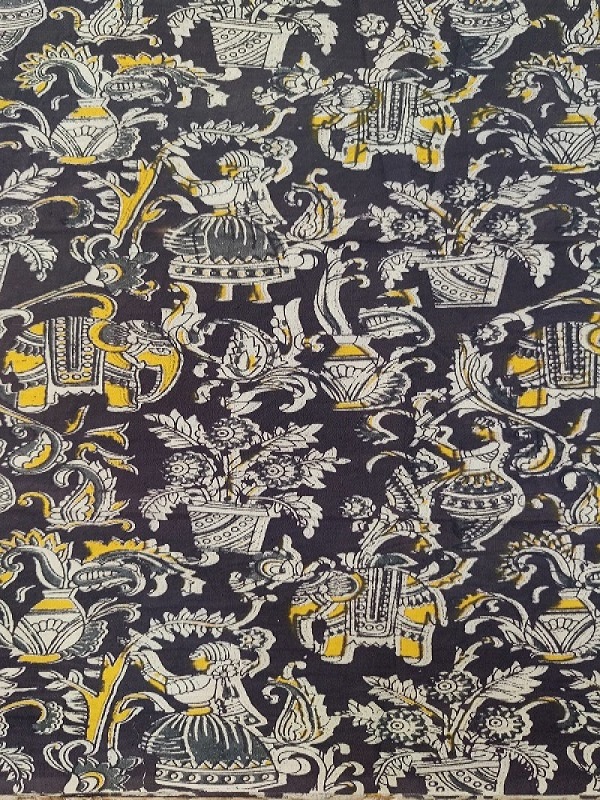 Kalamkari Print Cotton Fabric