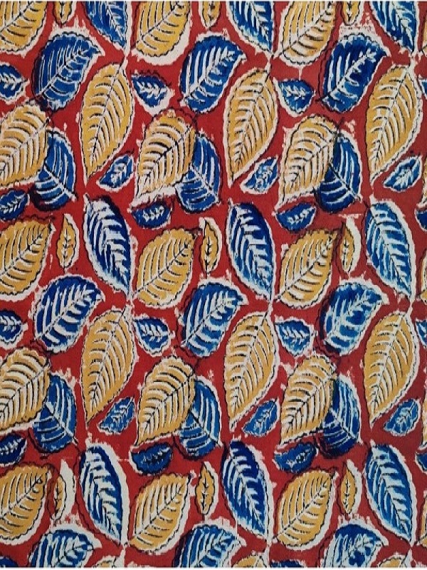 Kalamkari Print Cotton Fabric